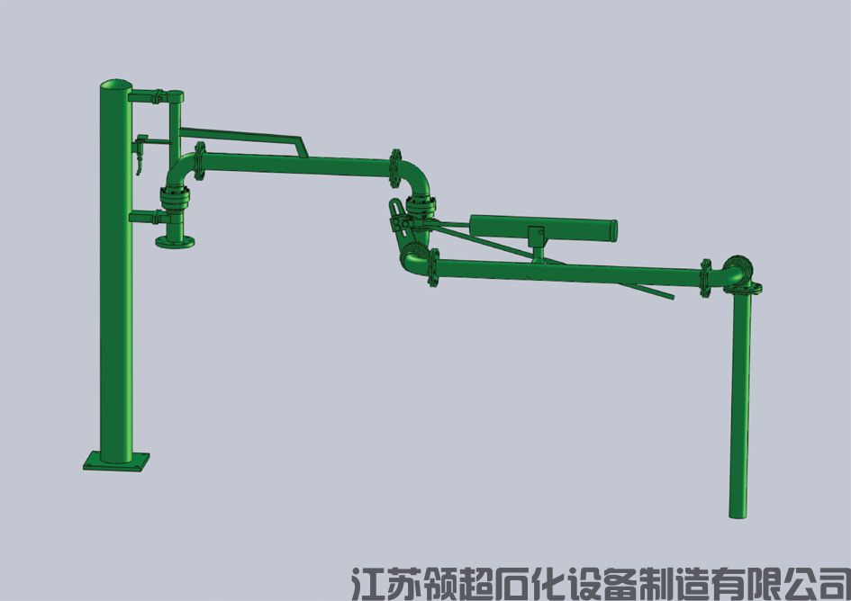內(nèi)蒙古包頭客戶定制采購(gòu)的一批AL1402襯四氟頂部裝車鶴管已通過(guò)物流發(fā)往使用現(xiàn)場(chǎng)(1)
